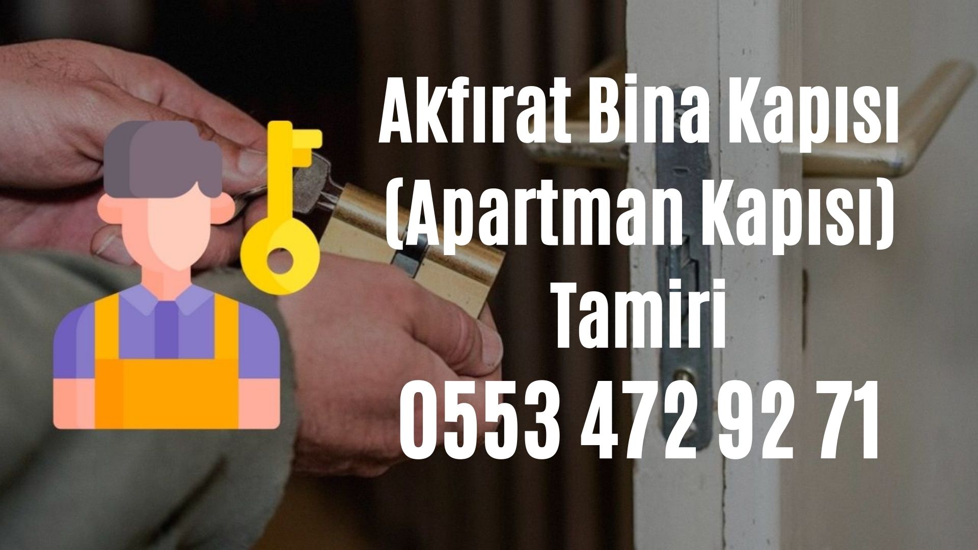 Akfırat Bina Kapısı (Apartman Kapısı) Tamiri