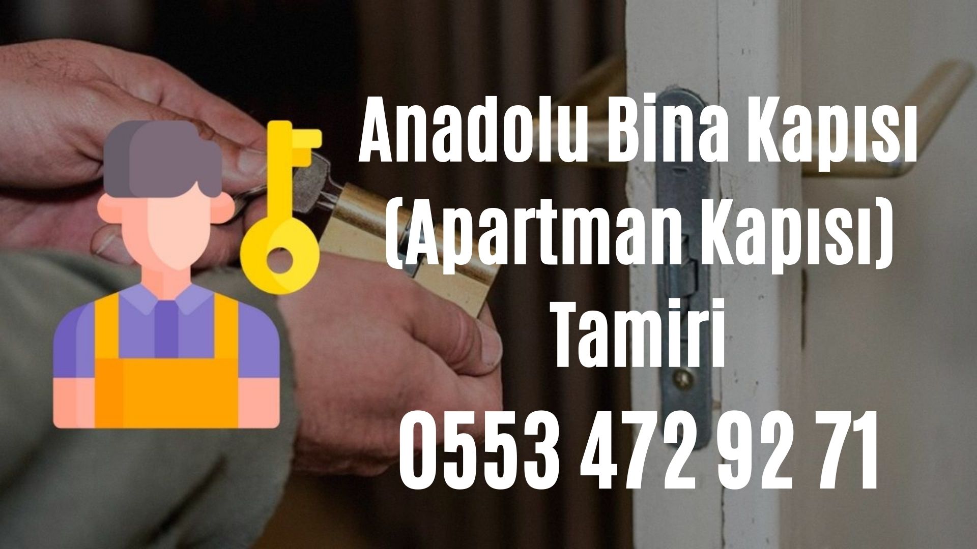 Anadolu Bina Kapısı (Apartman Kapısı) Tamiri