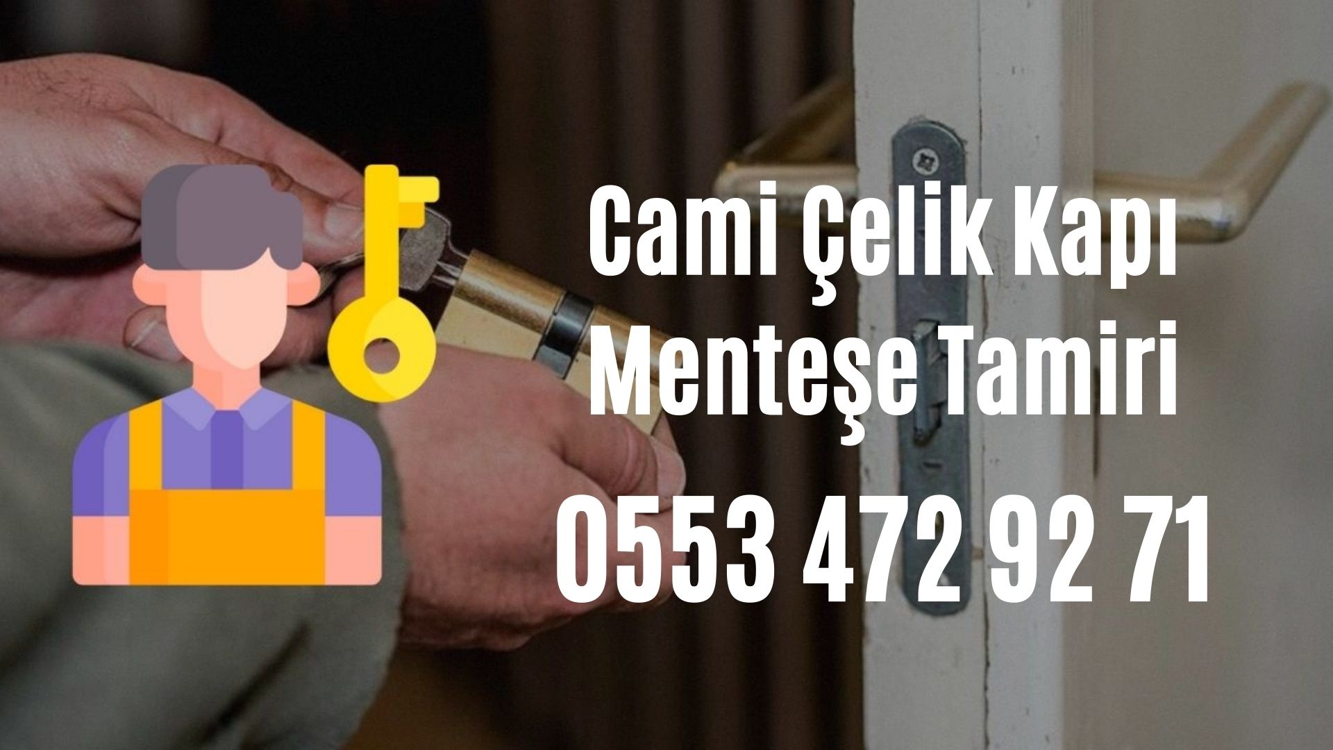 Cami Çelik Kapı Menteşe Tamiri