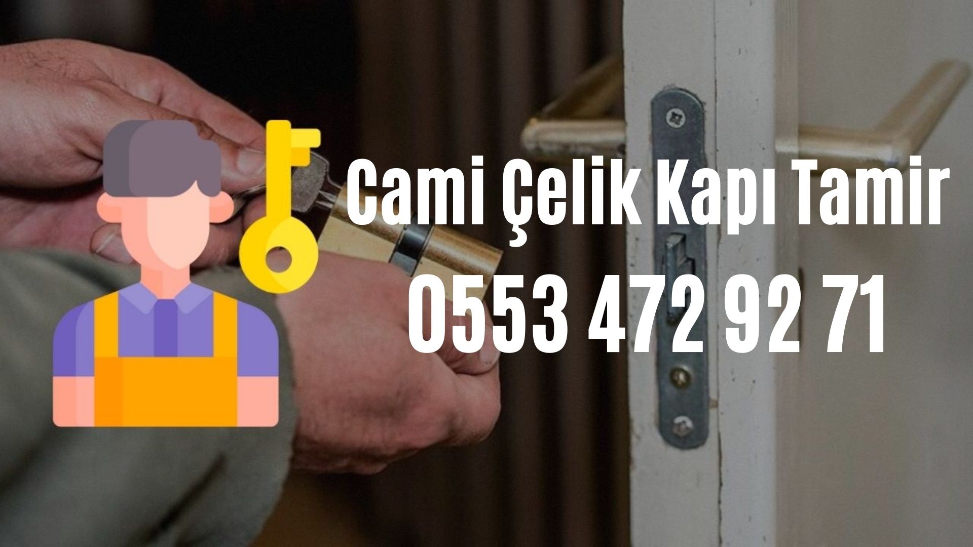 Cami Çelik Kapı Tamir