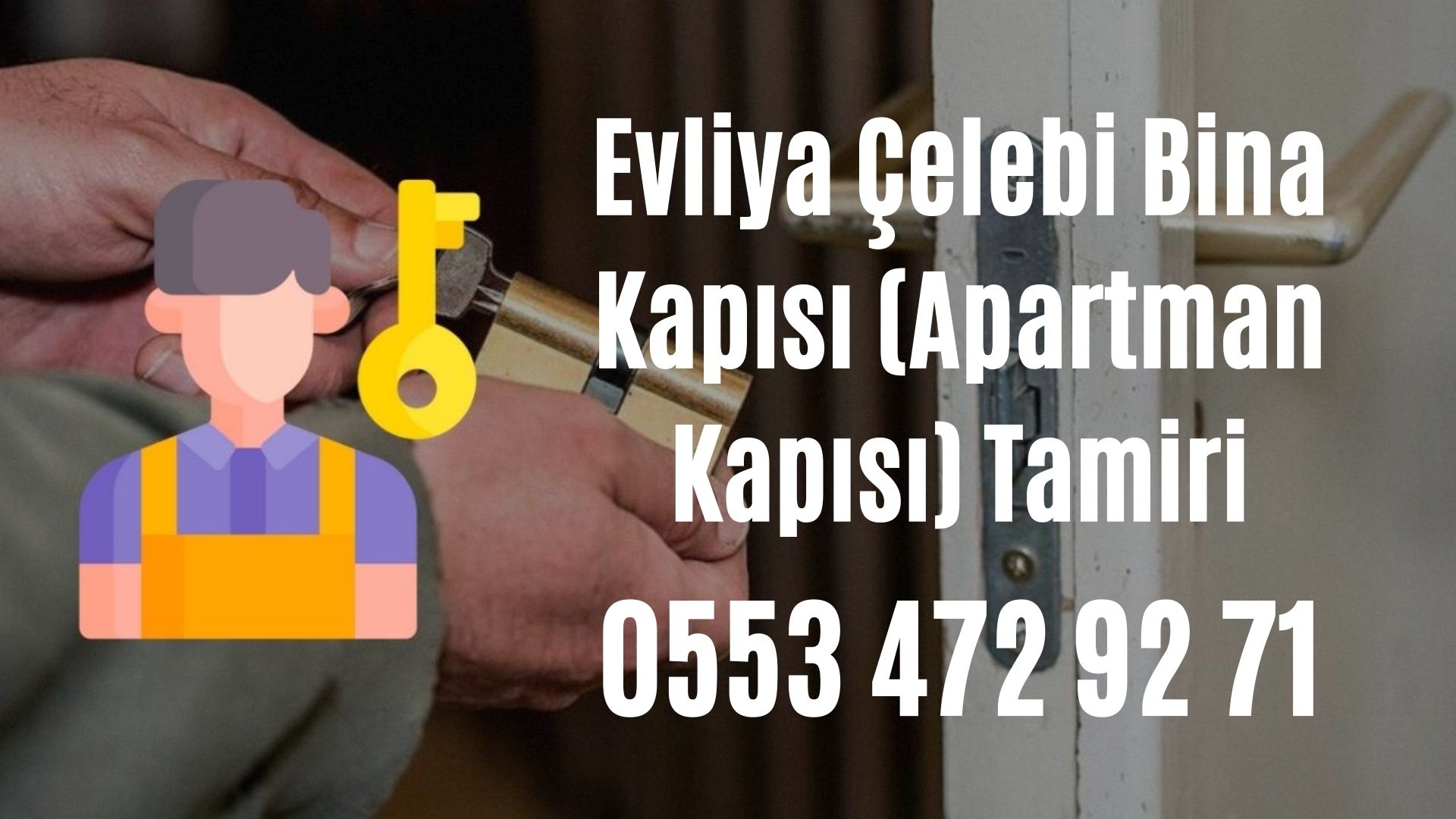 Evliya Çelebi Bina Kapısı (Apartman Kapısı) Tamiri