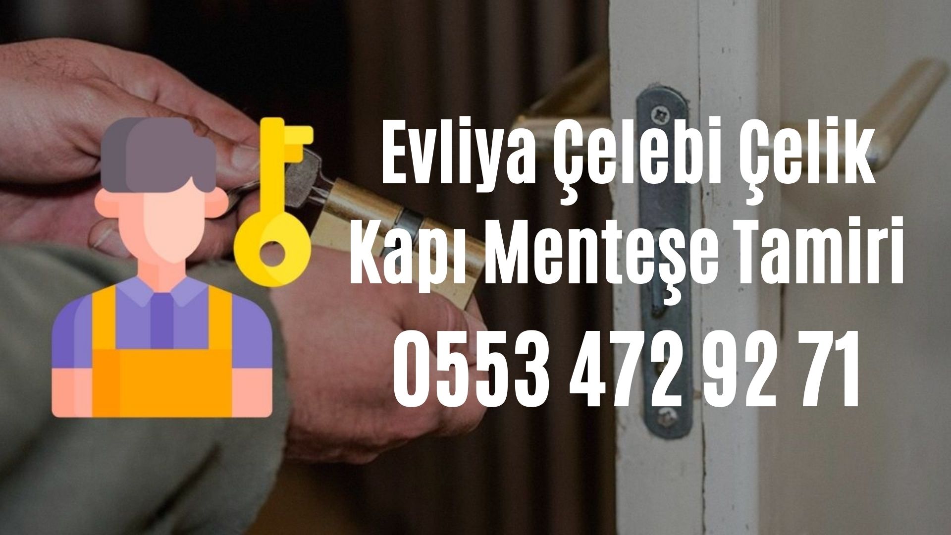Evliya Çelebi Çelik Kapı Menteşe Tamiri