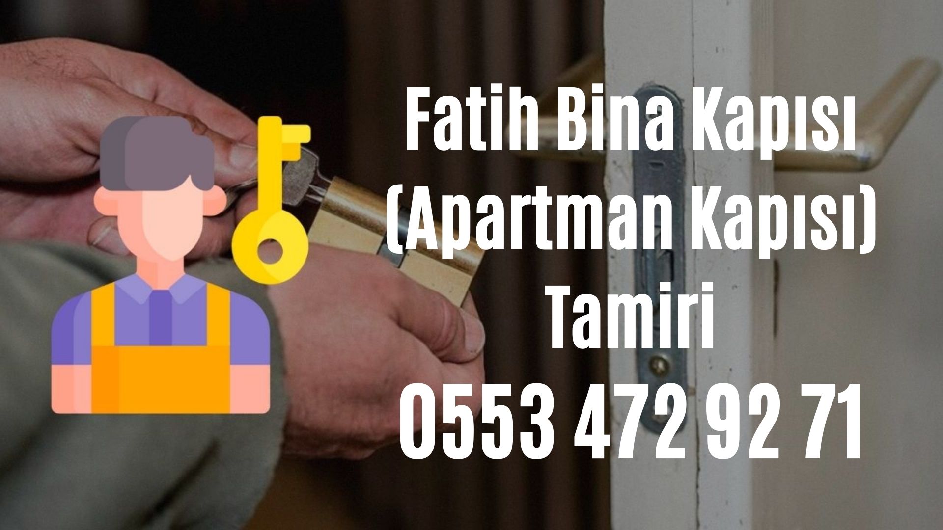 Fatih Bina Kapısı (Apartman Kapısı) Tamiri