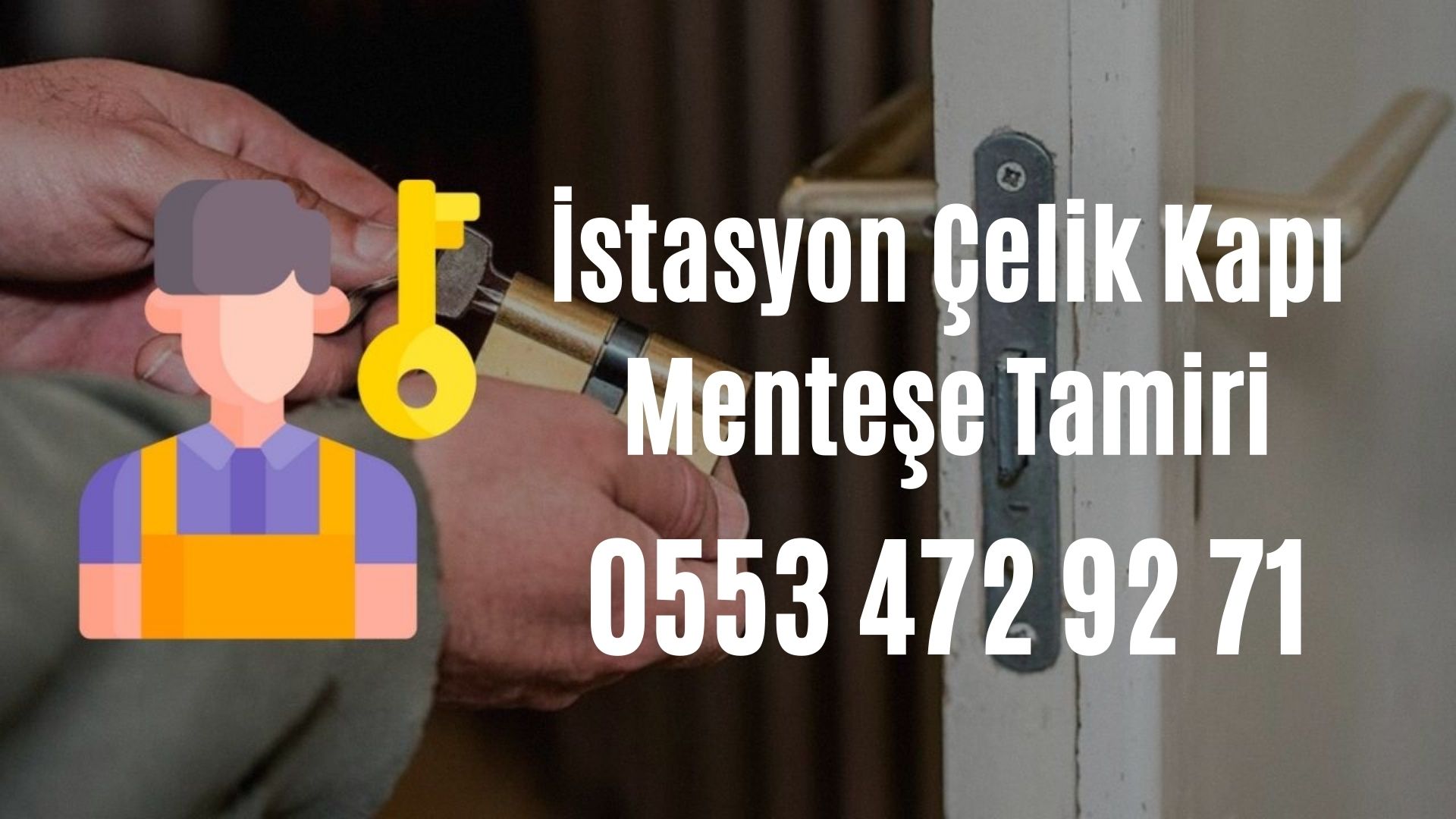 İstasyon Çelik Kapı Menteşe Tamiri