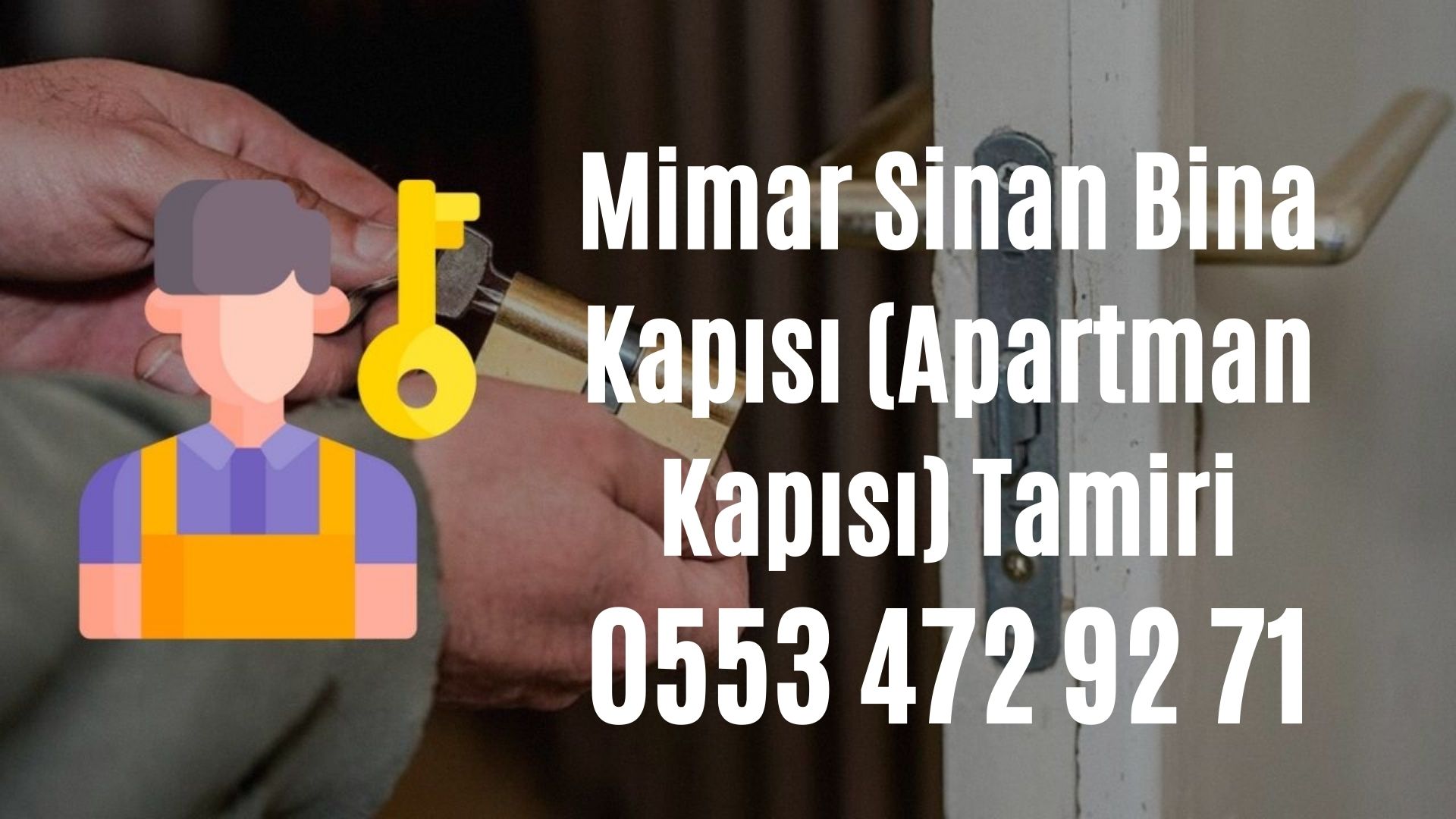 Mimar Sinan Bina Kapısı (Apartman Kapısı) Tamiri