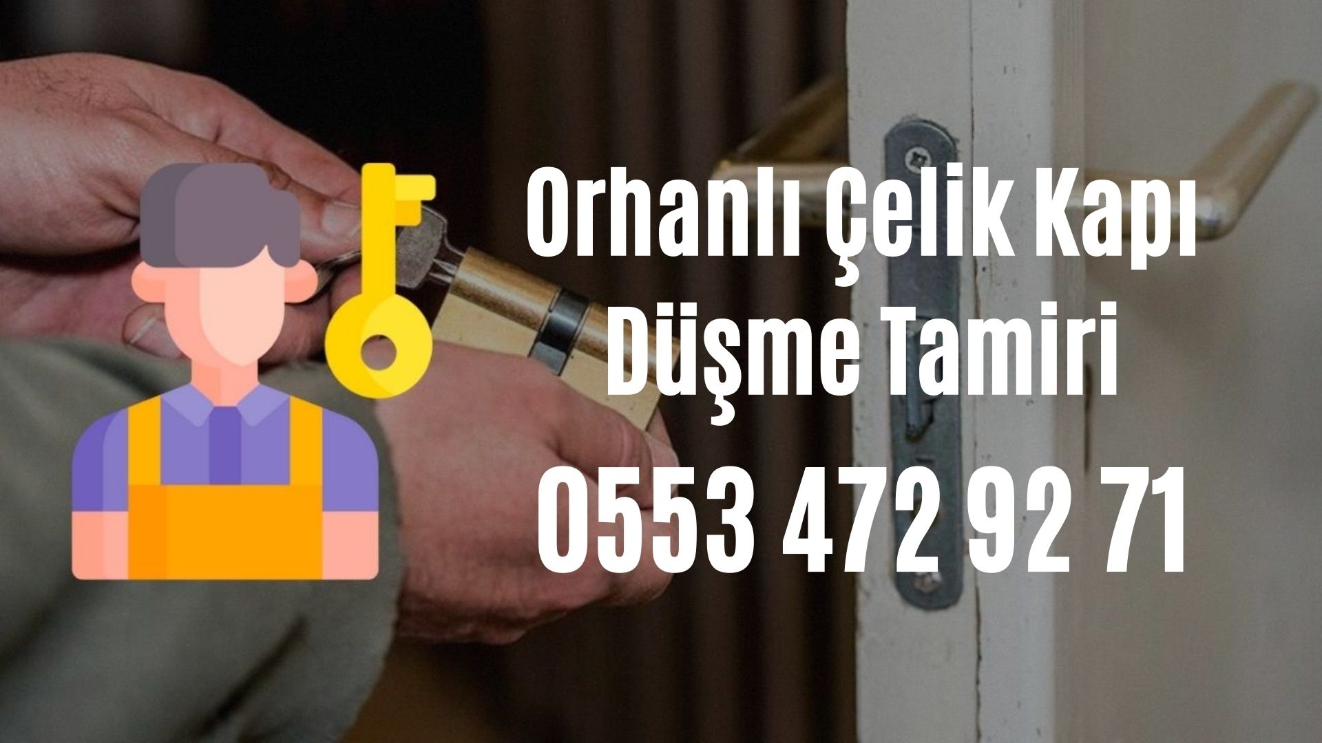 Orhanlı Çelik Kapı Düşme Tamiri