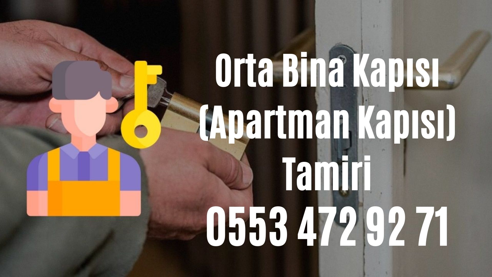 Orta Bina Kapısı (Apartman Kapısı) Tamiri