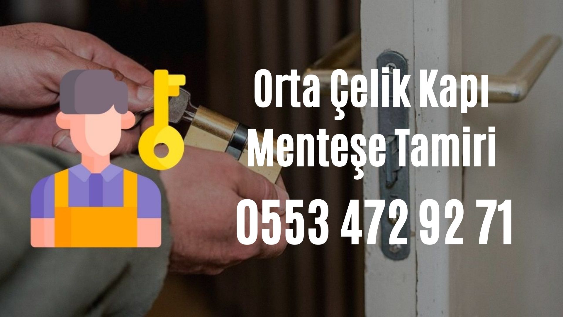 Orta Çelik Kapı Menteşe Tamiri