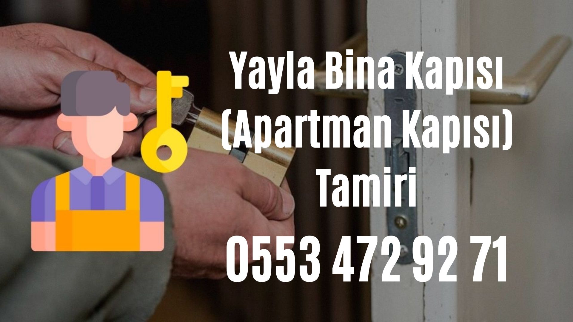 Yayla Bina Kapısı (Apartman Kapısı) Tamiri